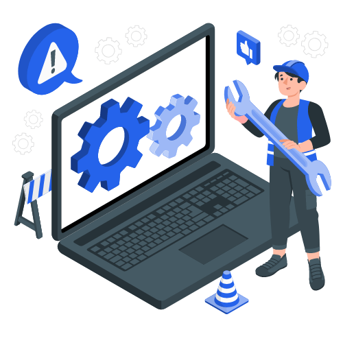 IT Support Illustration